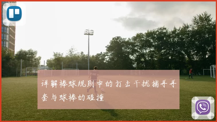 详解棒球规则中的打击干扰捕手手套与球棒的碰撞