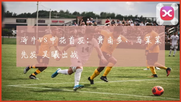 海牛vs申花首发：费南多、马莱莱先发 吴曦出战